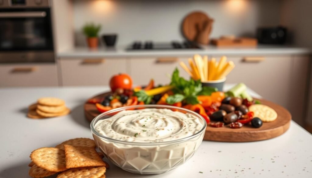 vegan pizza dip adaptation