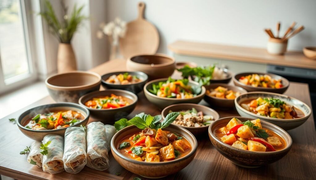 vegetarian Asian dishes