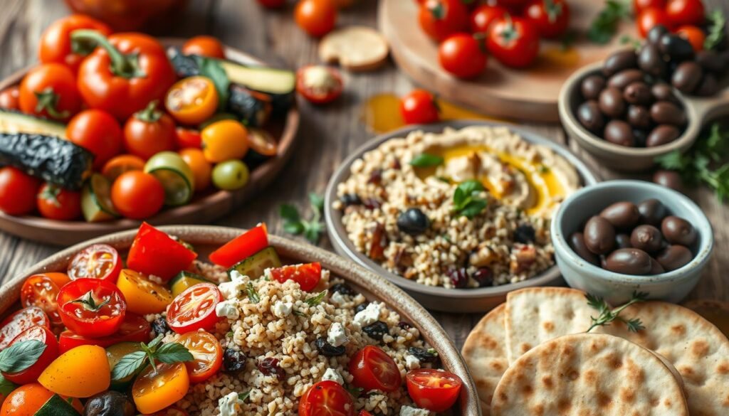 vegetarian mediterranean meal plan