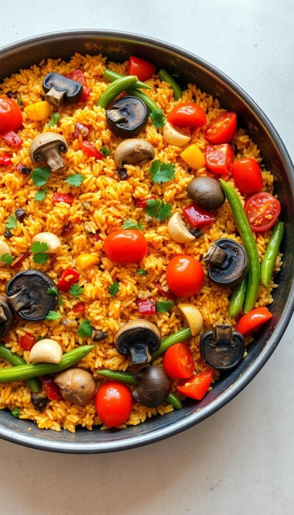vegetarian paella recipe
