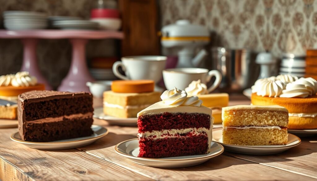 vintage cake flavors popular decades ago