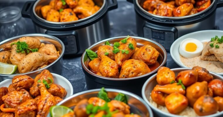 Top 7 Instant Pots for Fast and Juicy Chicken Dishes