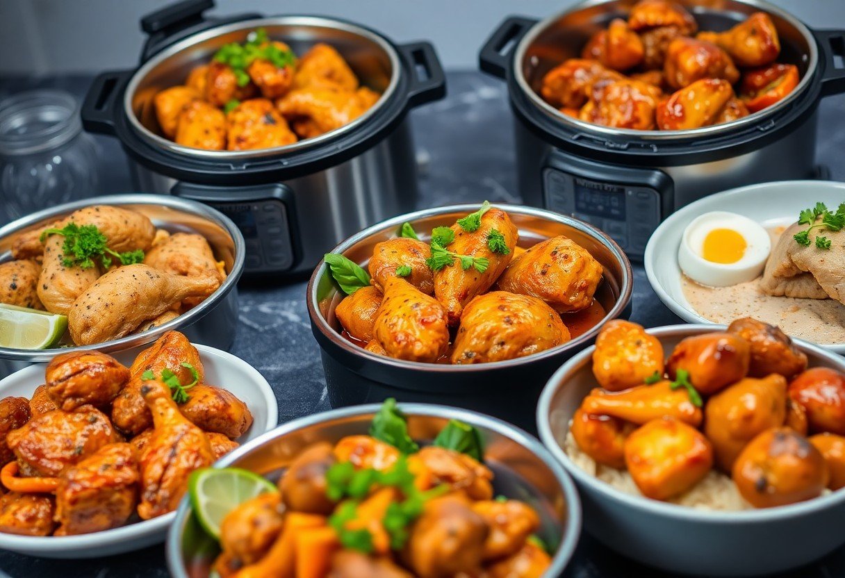 Top 7 Instant Pots for Fast and Juicy Chicken Dishes