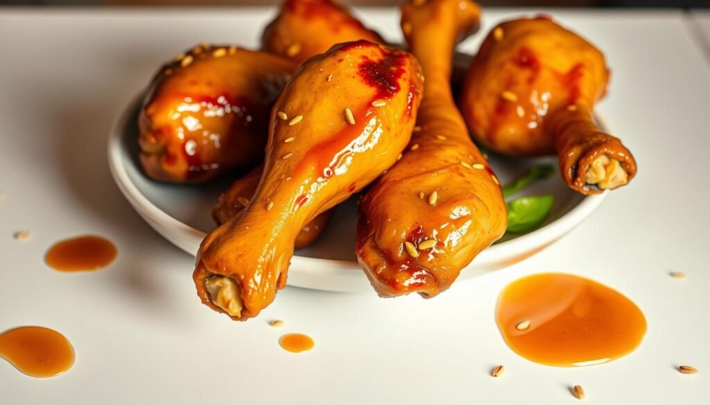 Asian chicken drumsticks Asian chicken drumsticks