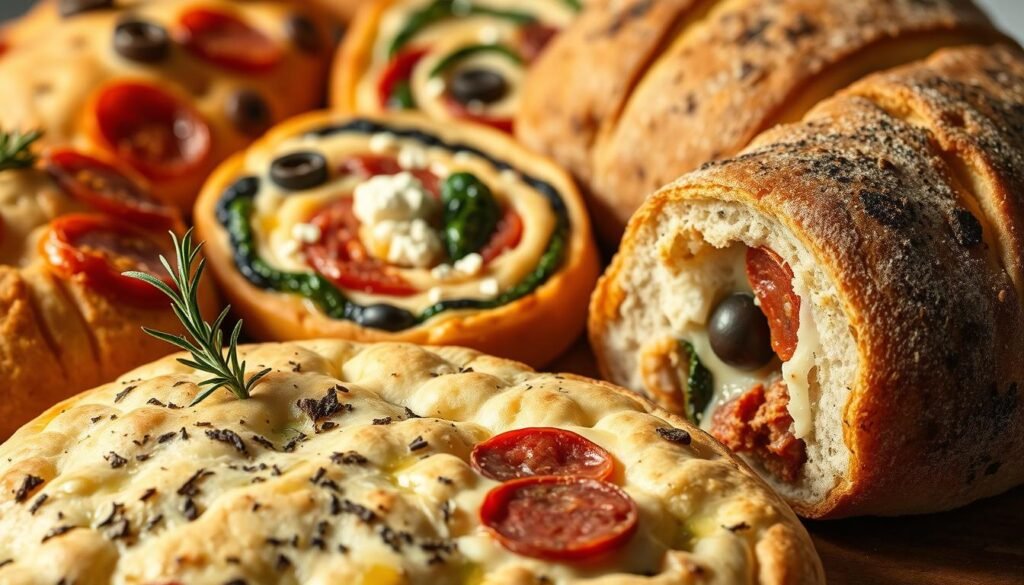 Creative twists on traditional pizza bread
