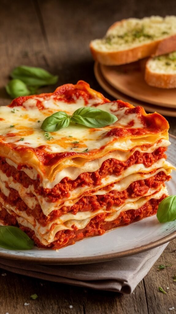 Classic Italian Lasagna with Parmigiano-Reggiano and Béchamel