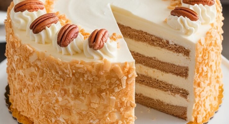 Decadent Italian Cream Cake Recipe