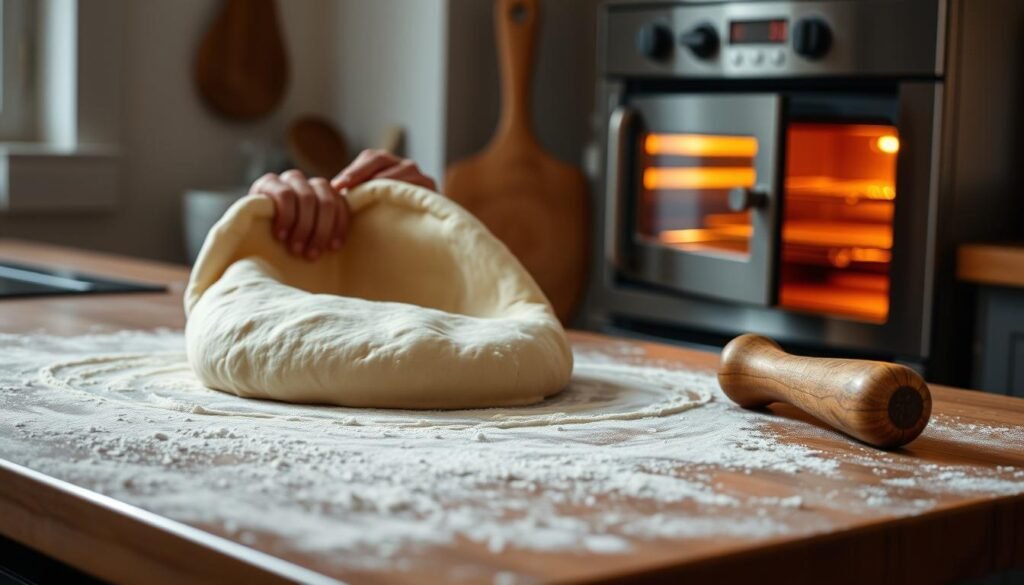 conventional oven pizza techniques