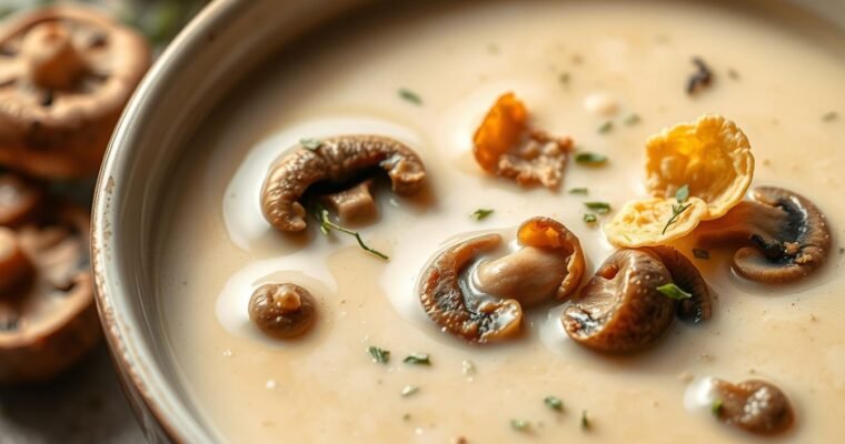 Cream of Mushroom Soup Recipes That Redefine Decadence