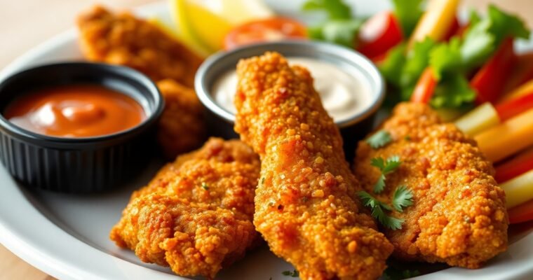 How to Make Crispy Chicken Tenders Without Deep Frying
