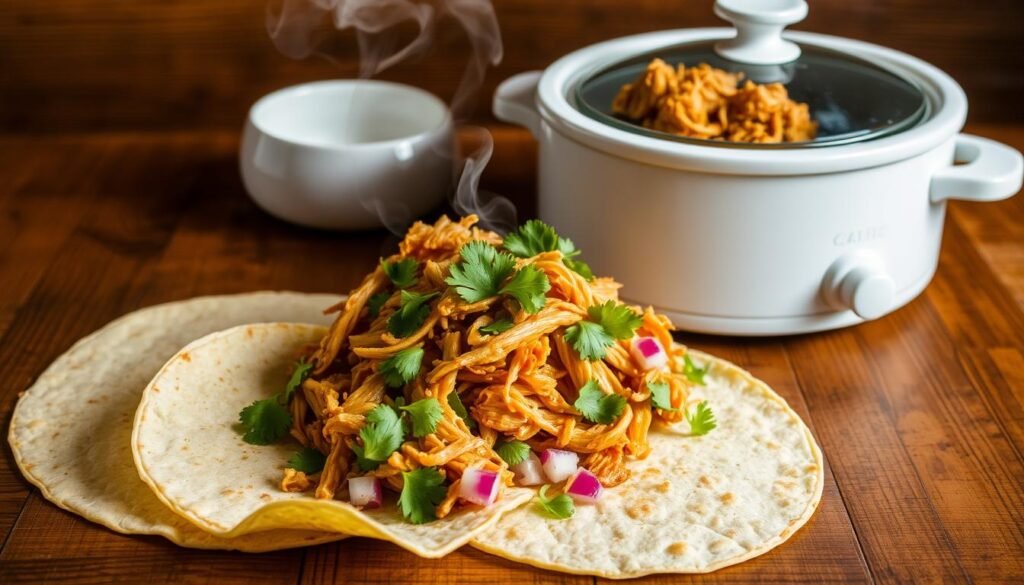 crock pot chicken tacos