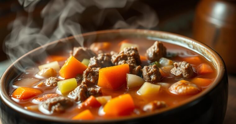 Ground Beef Soup Recipes That Pack Flavor In Every Bite