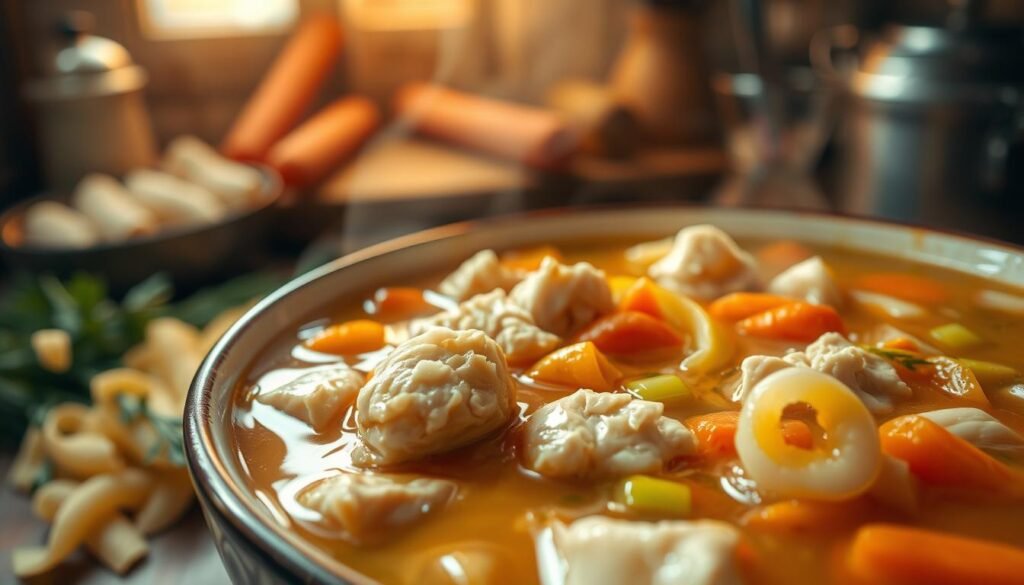 hearty chicken soups