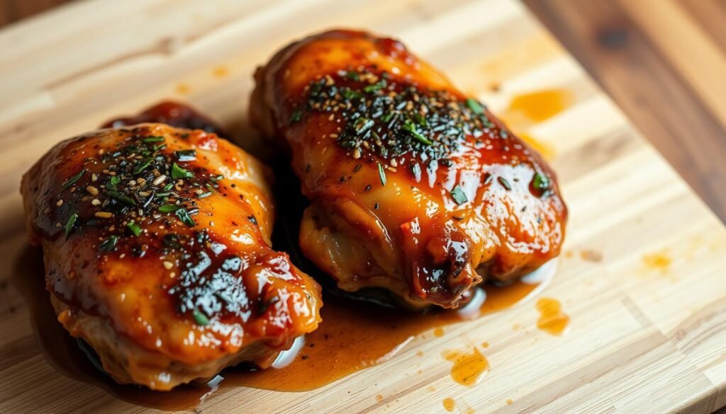 marinated chicken thighs marinated chicken thighs