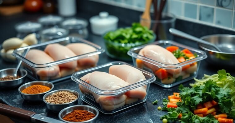 How to Meal Prep Chicken for the Entire Week in 30 Minutes