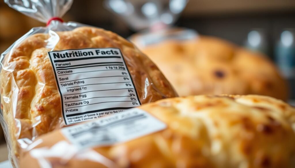 nutritional info pizza bread
