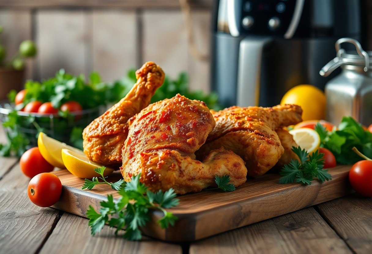Air Fryer Chicken Recipes with No Added Oil