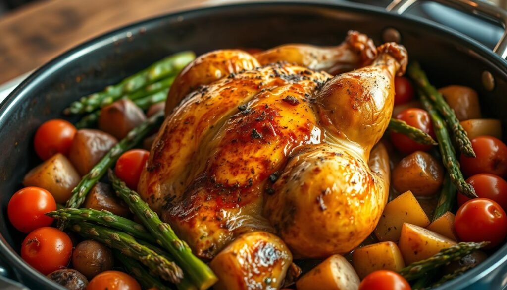 one pan chicken dinner