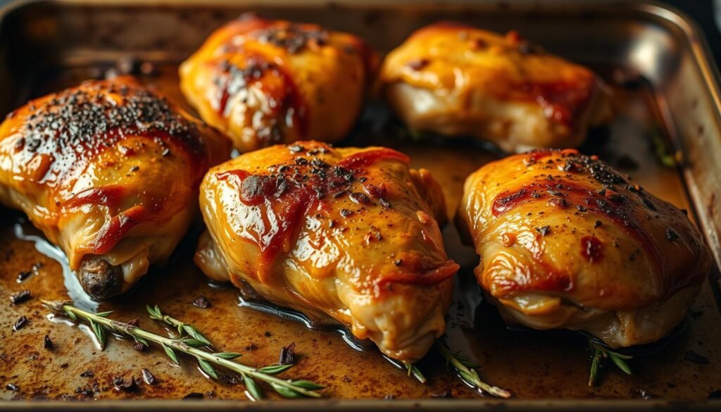 oven baked chicken thighs oven baked chicken thighs