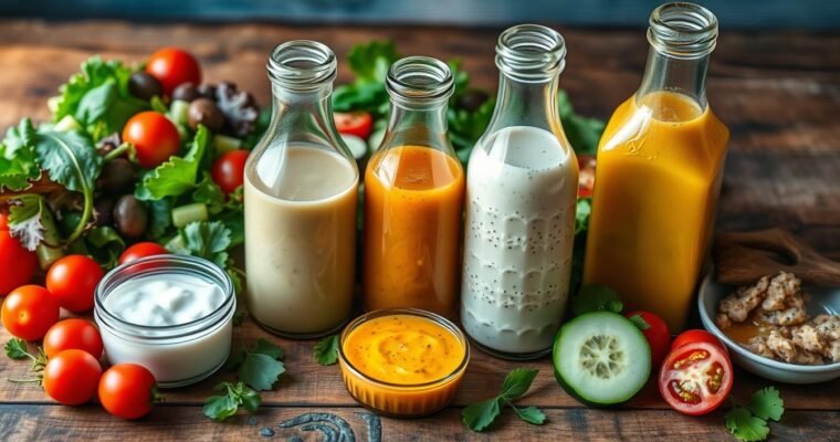 Salad Dressing Recipes for Every Taste and Craving