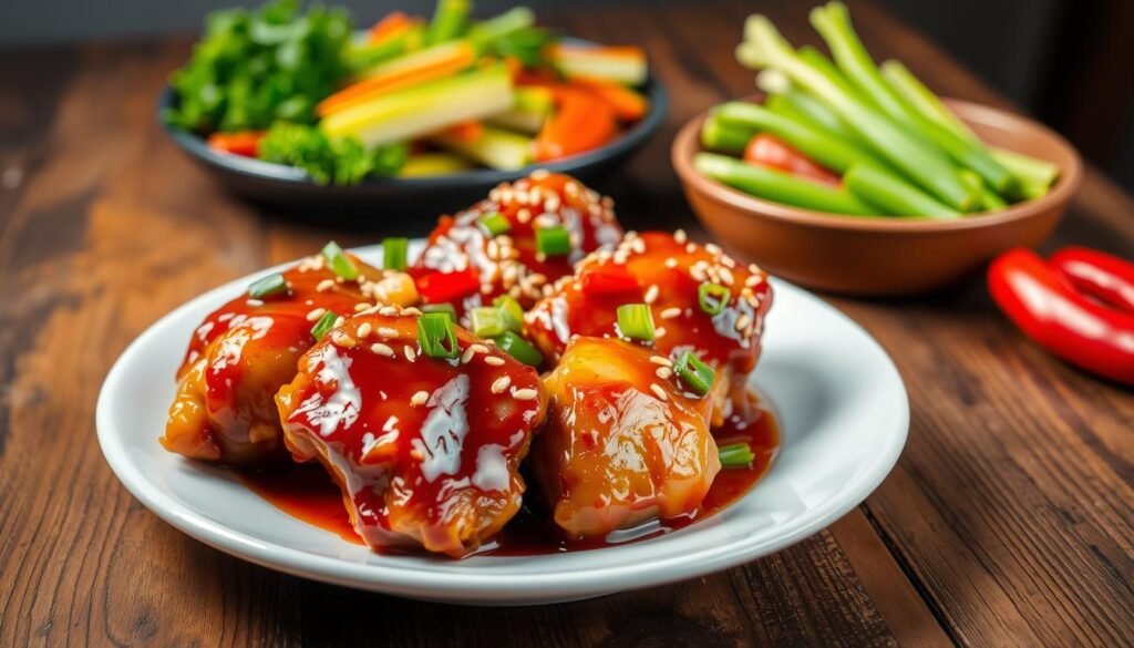 sweet and sour chicken thighs sweet and sour chicken thighs