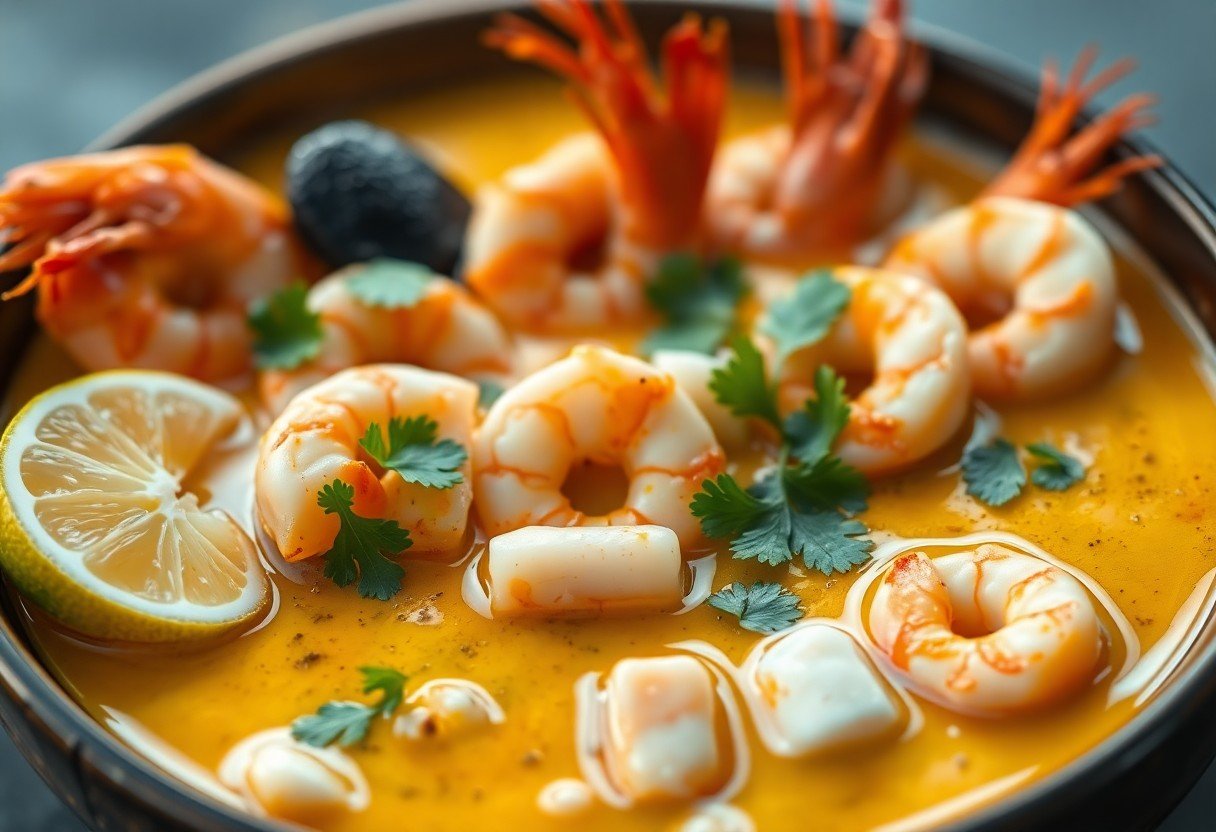 20-Minute Caribbean Coconut Curry Sauce for Seafood