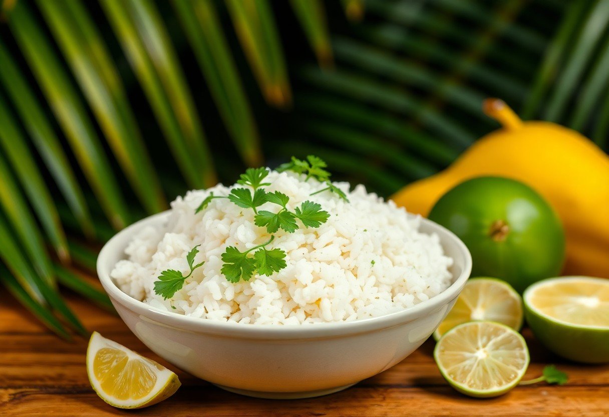 25-Minute Caribbean Coconut Rice Recipe – Perfect Side Dish