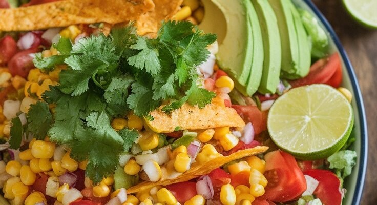 Vibrant and Healthy Mexican Chopped Salad Recipe