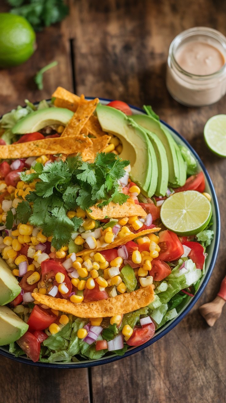 Vibrant and Healthy Mexican Chopped Salad Recipe