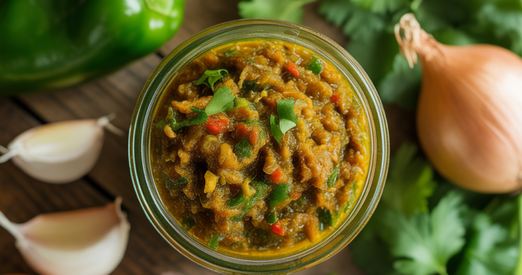 Puerto Rican Vegan Sofrito: Essential Cooking BasePuerto Rican Vegan Sofrito Recipe