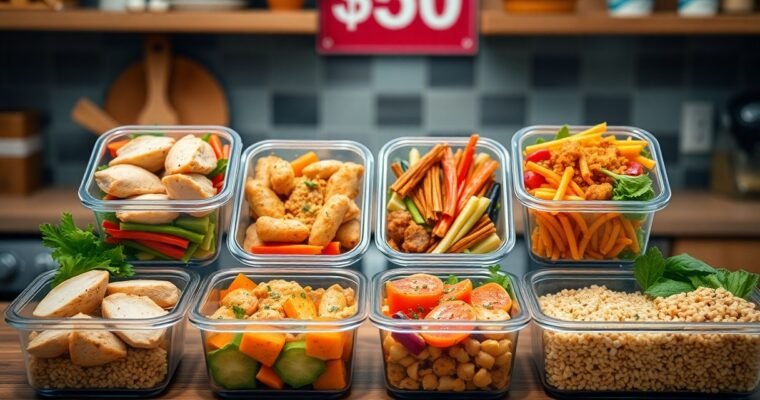 7-Day Chicken Meal Prep Plan for Under $50