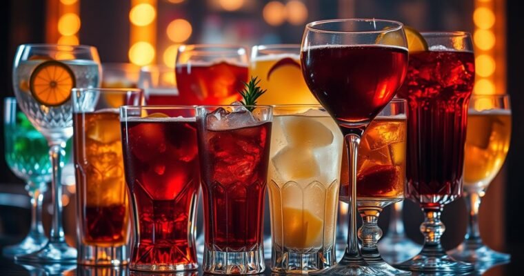 Alcoholic Drinks Pictures Worth a Thousand Sips