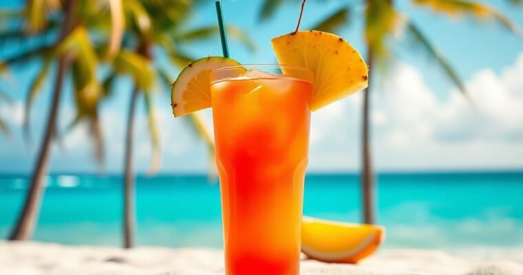 Bahama Mama Recipe – Caribbean Cocktail That Packs Boozy Flavor