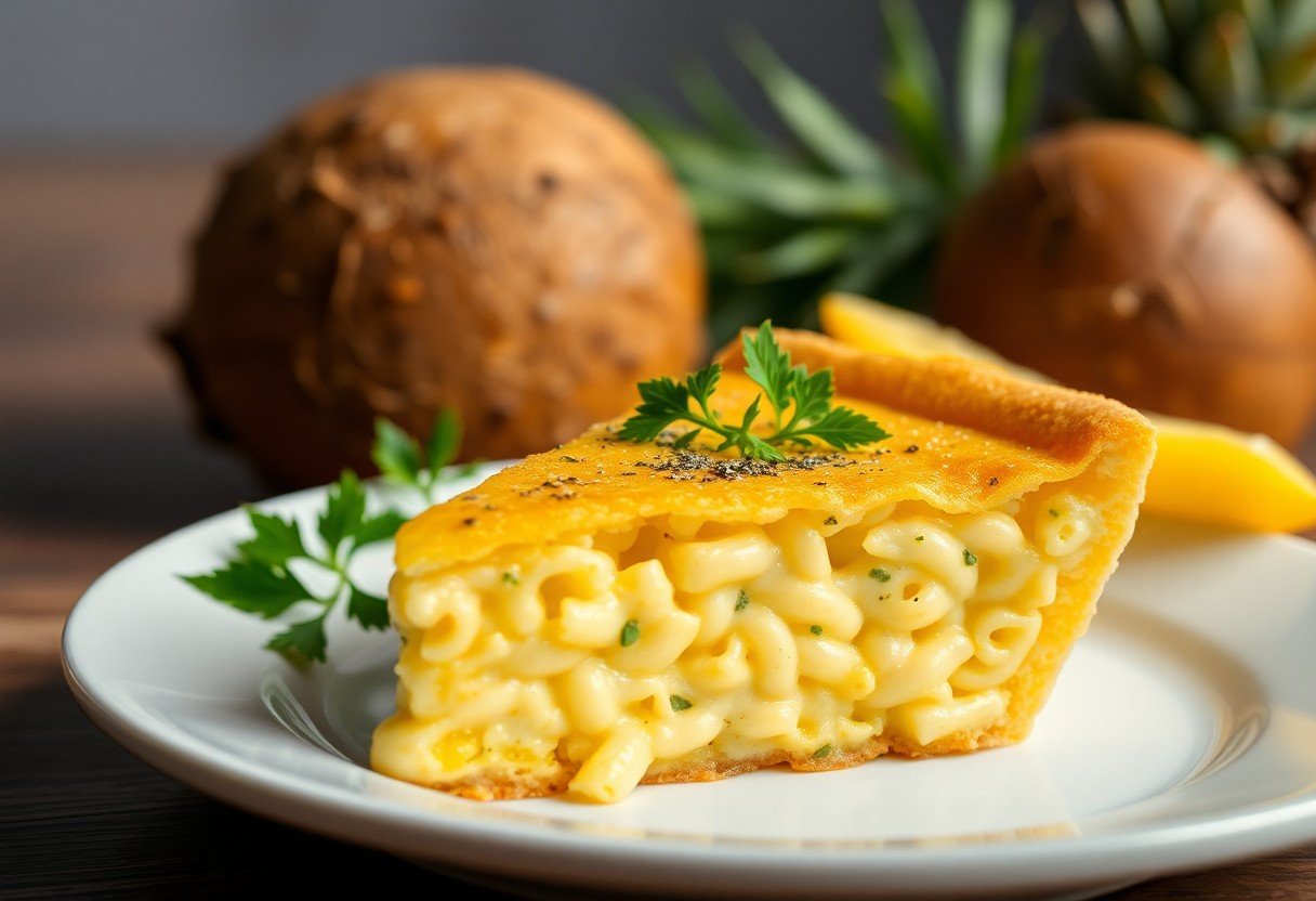 Barbadian Macaroni Pie Recipe (Dairy-Free)