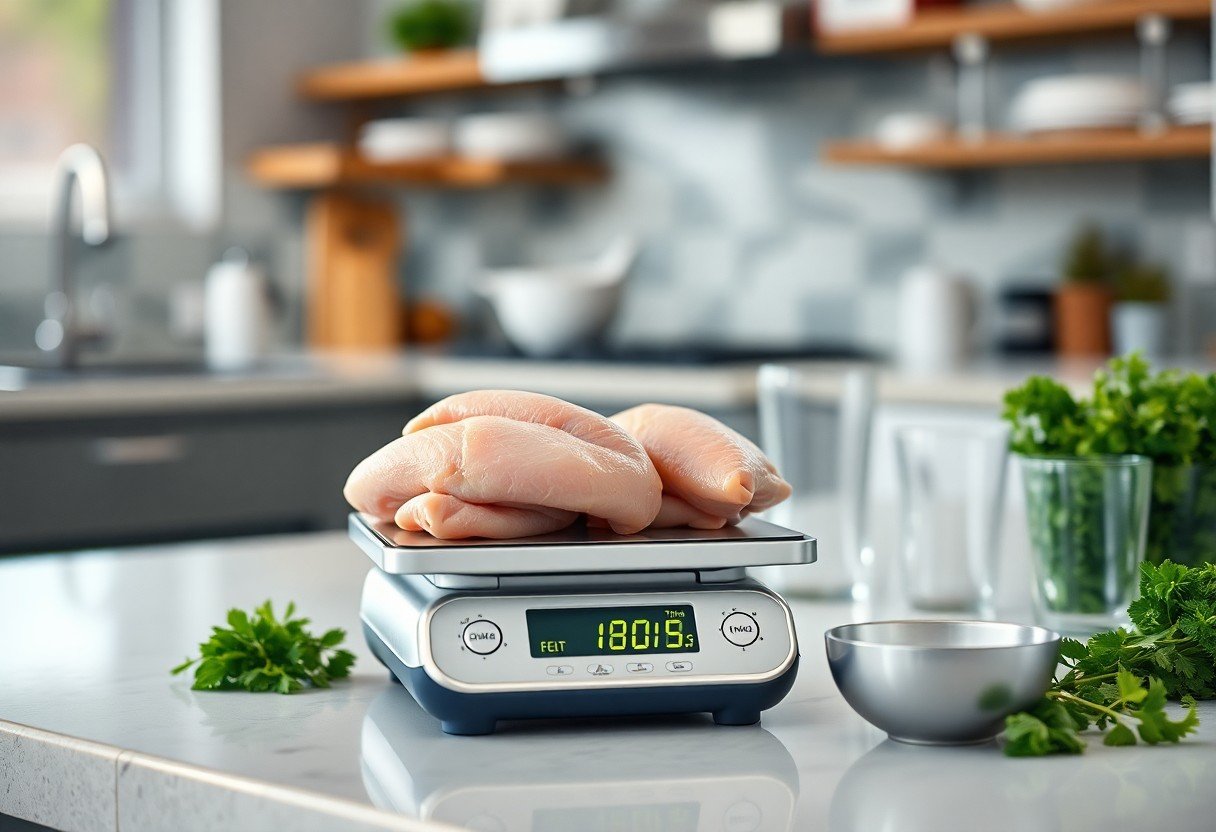 Top Kitchen Scales for Perfect Portion Control in Chicken Meal Prep