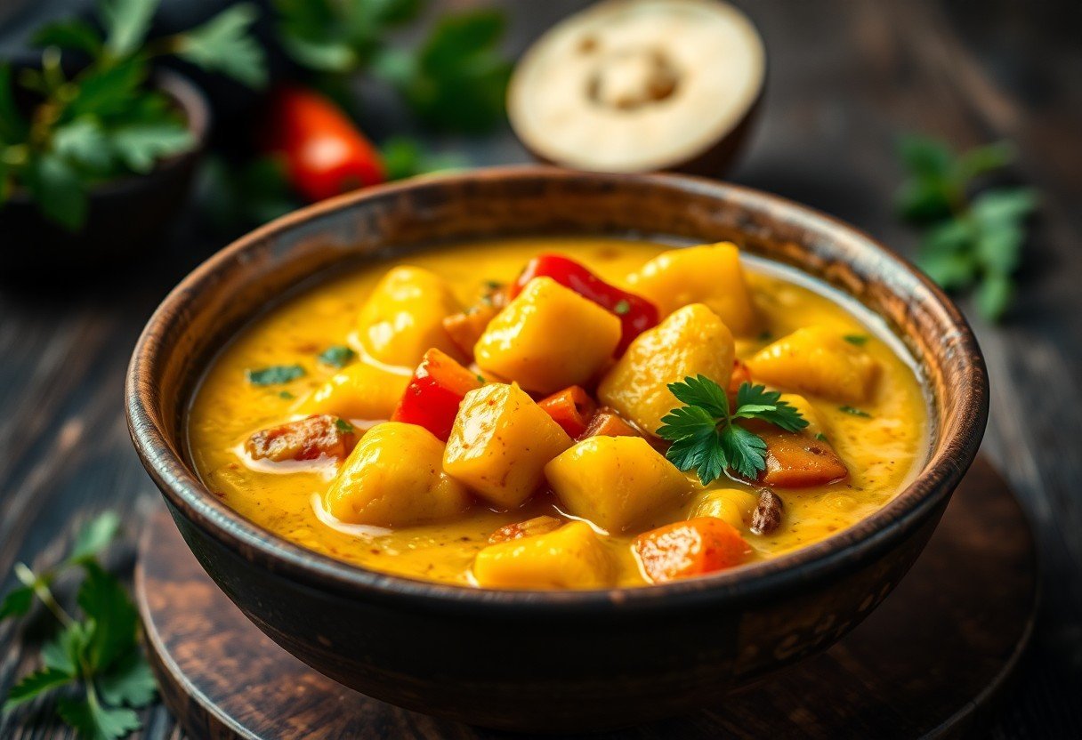 Caribbean Breadfruit Curry (Plant-Based)
