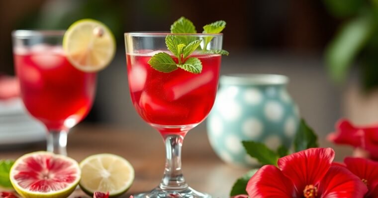 Traditional Caribbean Sorrel Drink Recipe – Hibiscus Holiday Beverage