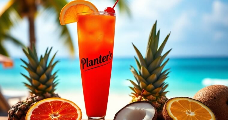 Planter's Punch Recipe – Staple Caribbean Cocktail with Dark Rum