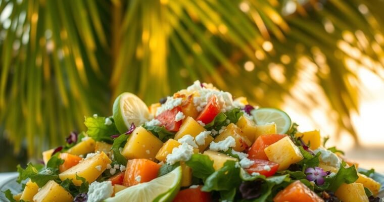 Fresh Caribbean Salads That Beat the Heat