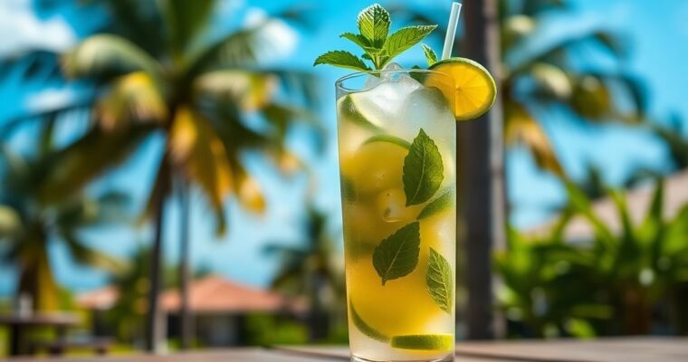 Classic Cuban Mojito Recipe – Traditional Island Cocktail
