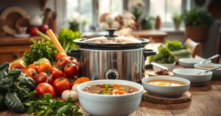 Crock Pot Soup Recipes That Cook While You Live Life