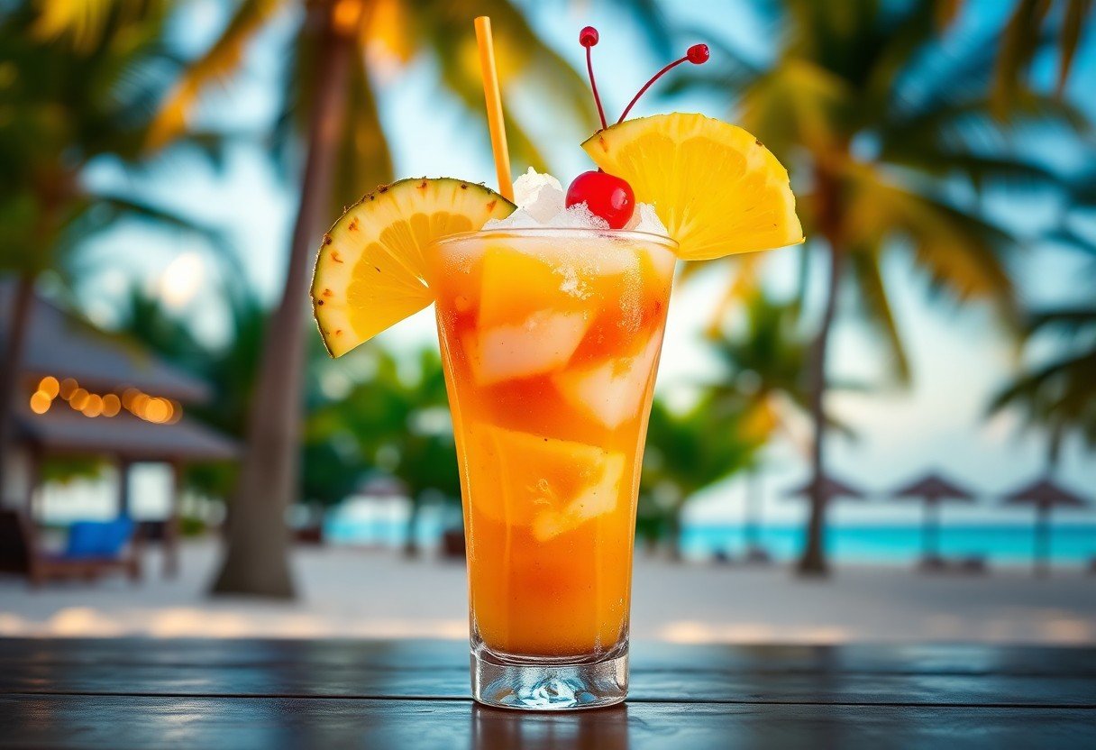Goombay Smash Recipe – Sweet, Tropical, and Heavy on Rum from Bahamas
