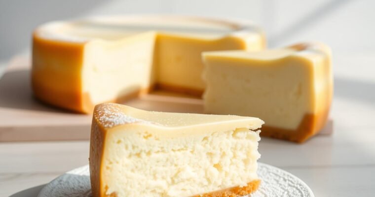 Japanese Cheesecake Recipe: Light, Fluffy & Irresistible