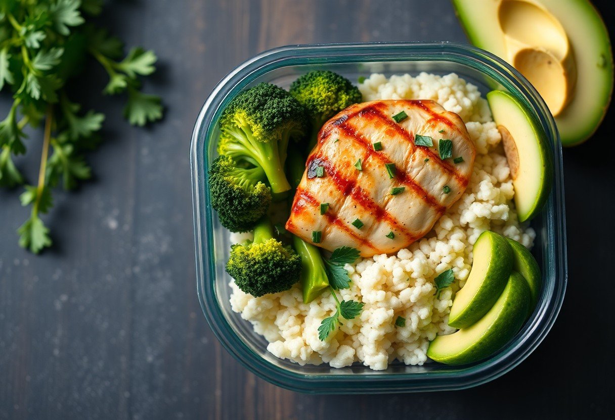 Low-Carb Chicken Meal Prep for Keto Diets