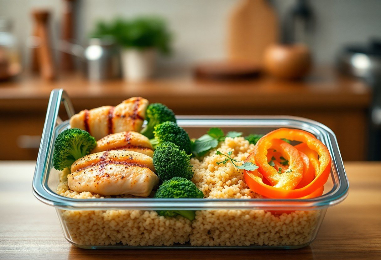 Macro-Counted Chicken Meal Prep for Fitness Goals