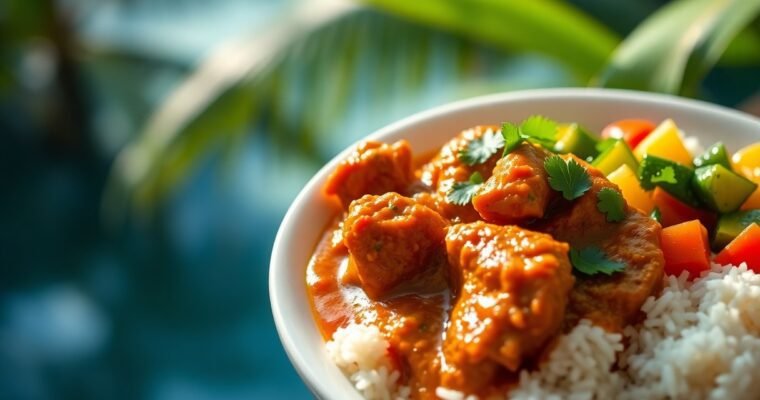 Quick Caribbean Curry Chicken Recipe – Ready in 25 Minutes