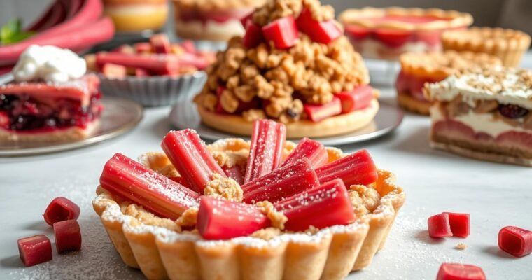 20 Irresistible Rhubarb Desserts That Celebrate Spring’s Tart Treasure 2025