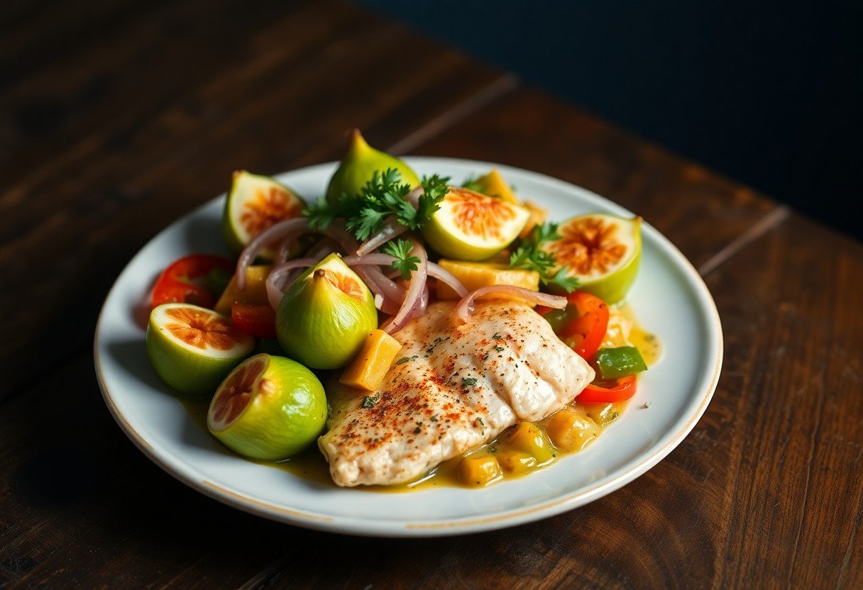 St. Lucian Green Fig and Saltfish Recipe