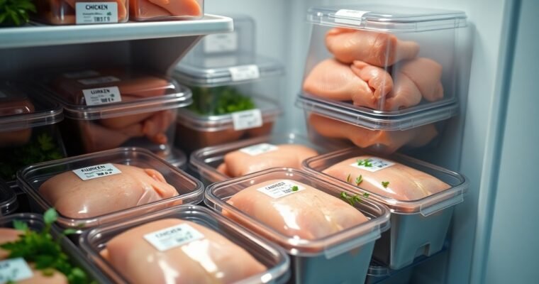 How to Properly Store Prepped Chicken for Maximum Freshness