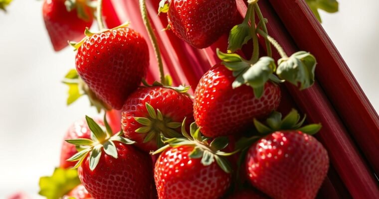 Strawberry Rhubarb Guide: Perfect Pairing, Recipes & Growing Tips 2025